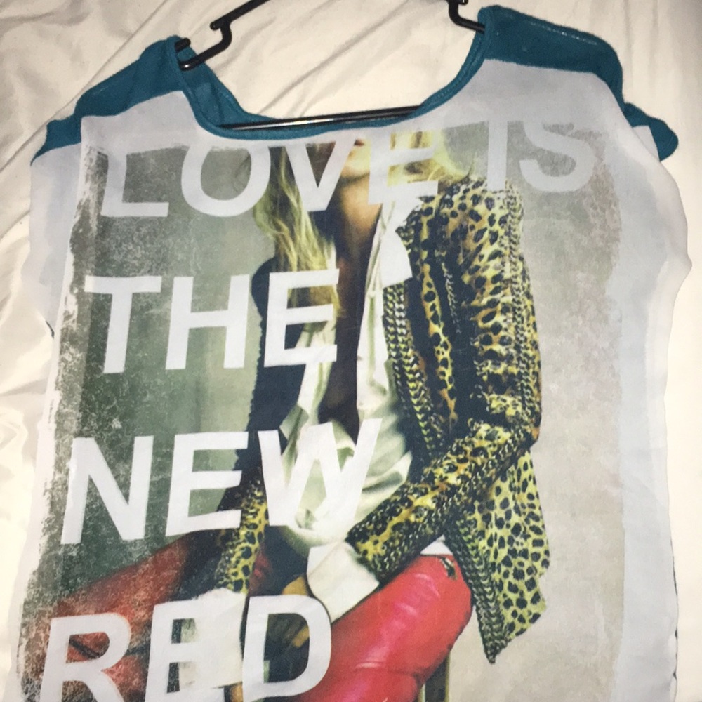 wet seal turquoise crop top